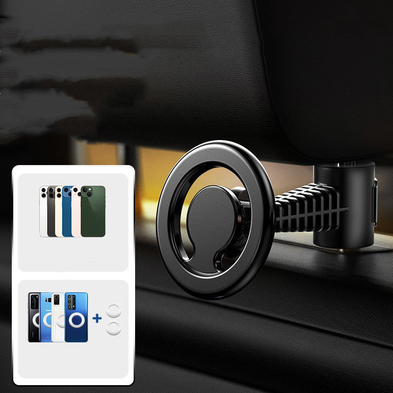 for Magsafe Phone Holder, Car Mount Folding & 360° Rotation Magnetic Phone Holder for Car Strong Magnets iPhone Car Mount Hands Phone Holders for Your Car Dash iPhone + Android