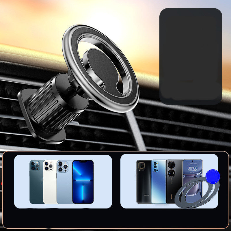 for Magsafe Phone Holder, Car Mount Folding & 360° Rotation Magnetic Phone Holder for Car Strong Magnets iPhone Car Mount Hands Phone Holders for Your Car Dash iPhone + Android