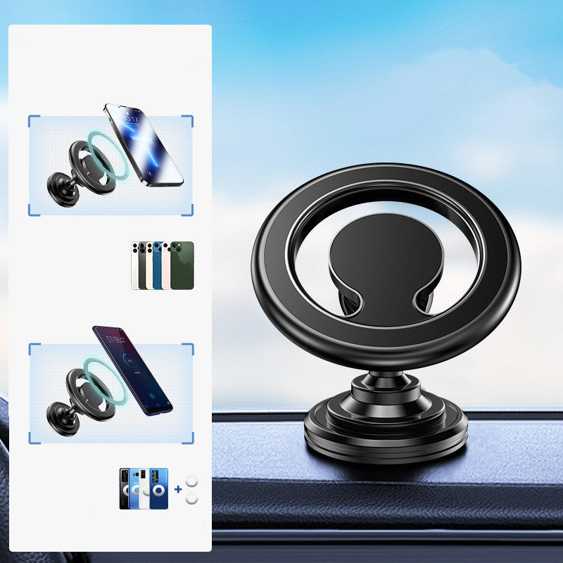 for Magsafe Phone Holder, Car Mount Folding & 360° Rotation Magnetic Phone Holder for Car Strong Magnets iPhone Car Mount Hands Phone Holders for Your Car Dash iPhone + Android