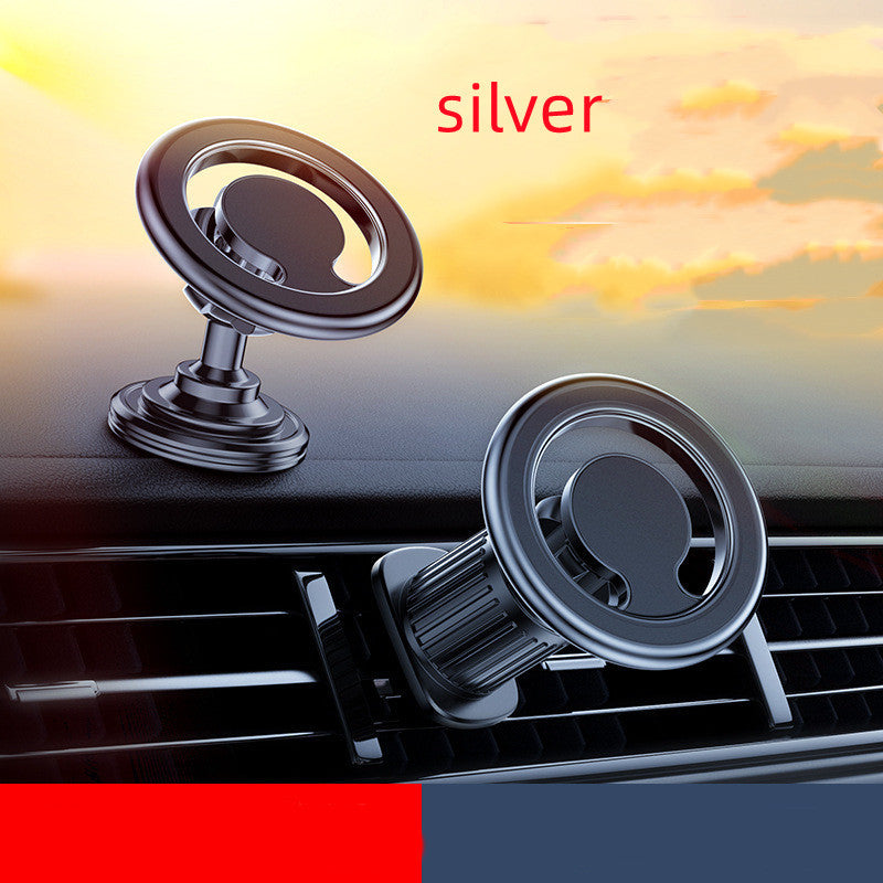 for Magsafe Phone Holder, Car Mount Folding & 360° Rotation Magnetic Phone Holder for Car Strong Magnets iPhone Car Mount Hands Phone Holders for Your Car Dash iPhone + Android