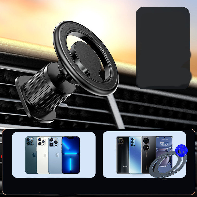for Magsafe Phone Holder, Car Mount Folding & 360° Rotation Magnetic Phone Holder for Car Strong Magnets iPhone Car Mount Hands Phone Holders for Your Car Dash iPhone + Android