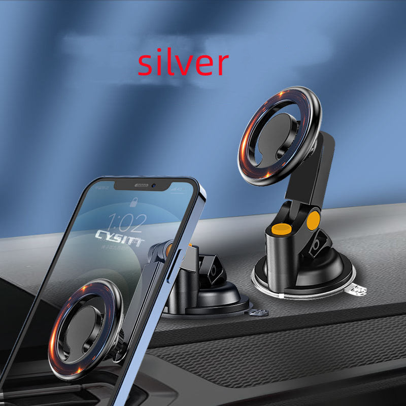 for Magsafe Phone Holder, Car Mount Folding & 360° Rotation Magnetic Phone Holder for Car Strong Magnets iPhone Car Mount Hands Phone Holders for Your Car Dash iPhone + Android